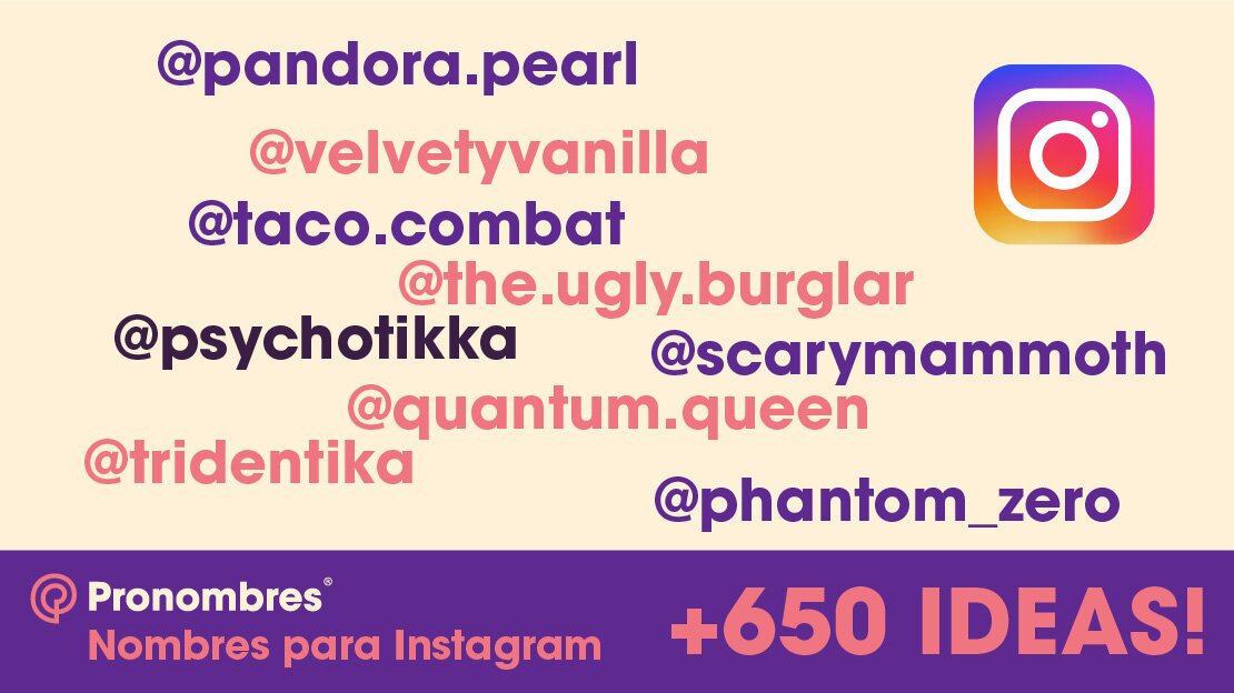 nombres originales para instagram en ingles