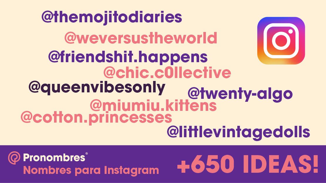 nombres para instagram de amigas